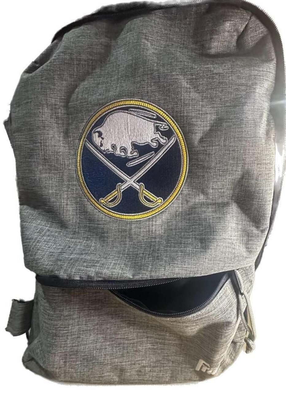 Franklin Buffalo Sabres Heather Grey Athletic Backpack
